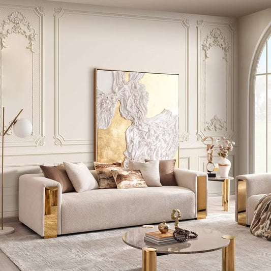Sano 4 seater sofa - cream