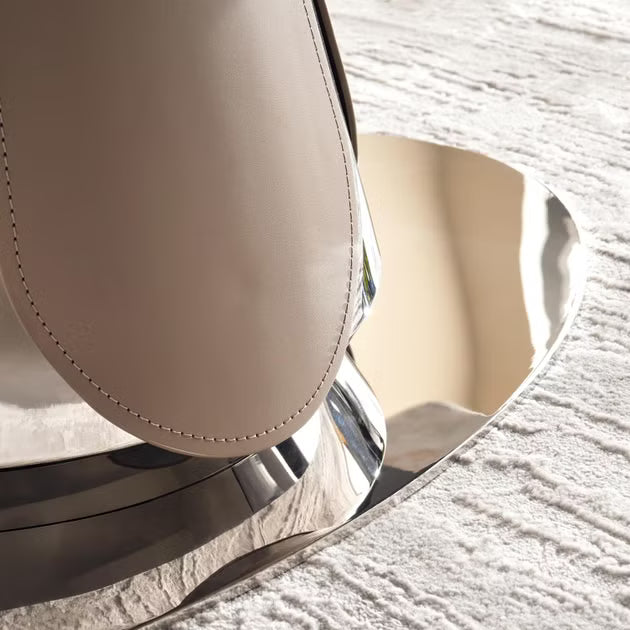 Moline coffee table - silver beige