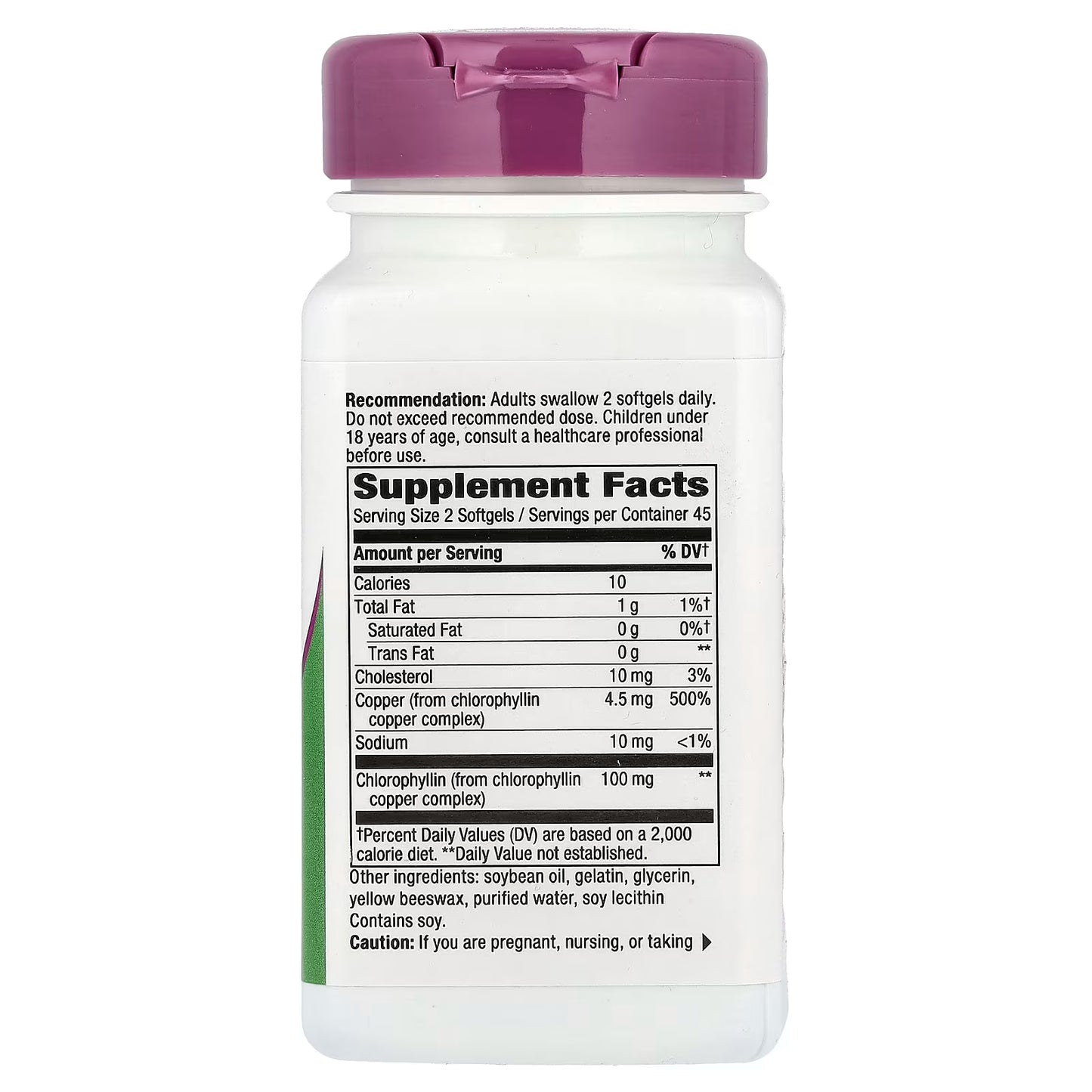 Nature's Way, Chlorofresh®، مركز الكلوروفيل، 90 كبسولة هلامية (50 ملغ لكل كبسولة هلامية)