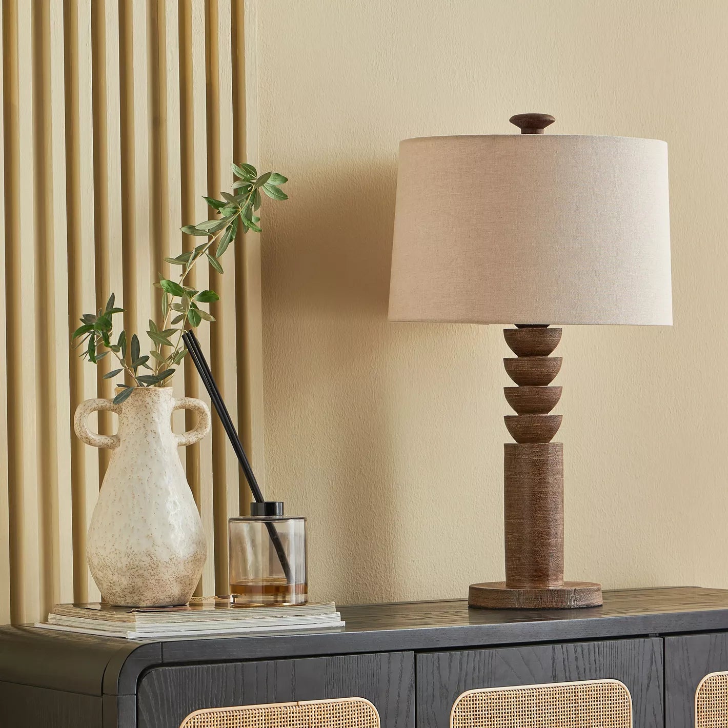 Aadi Polyresin Table Lamp - 66 cm
