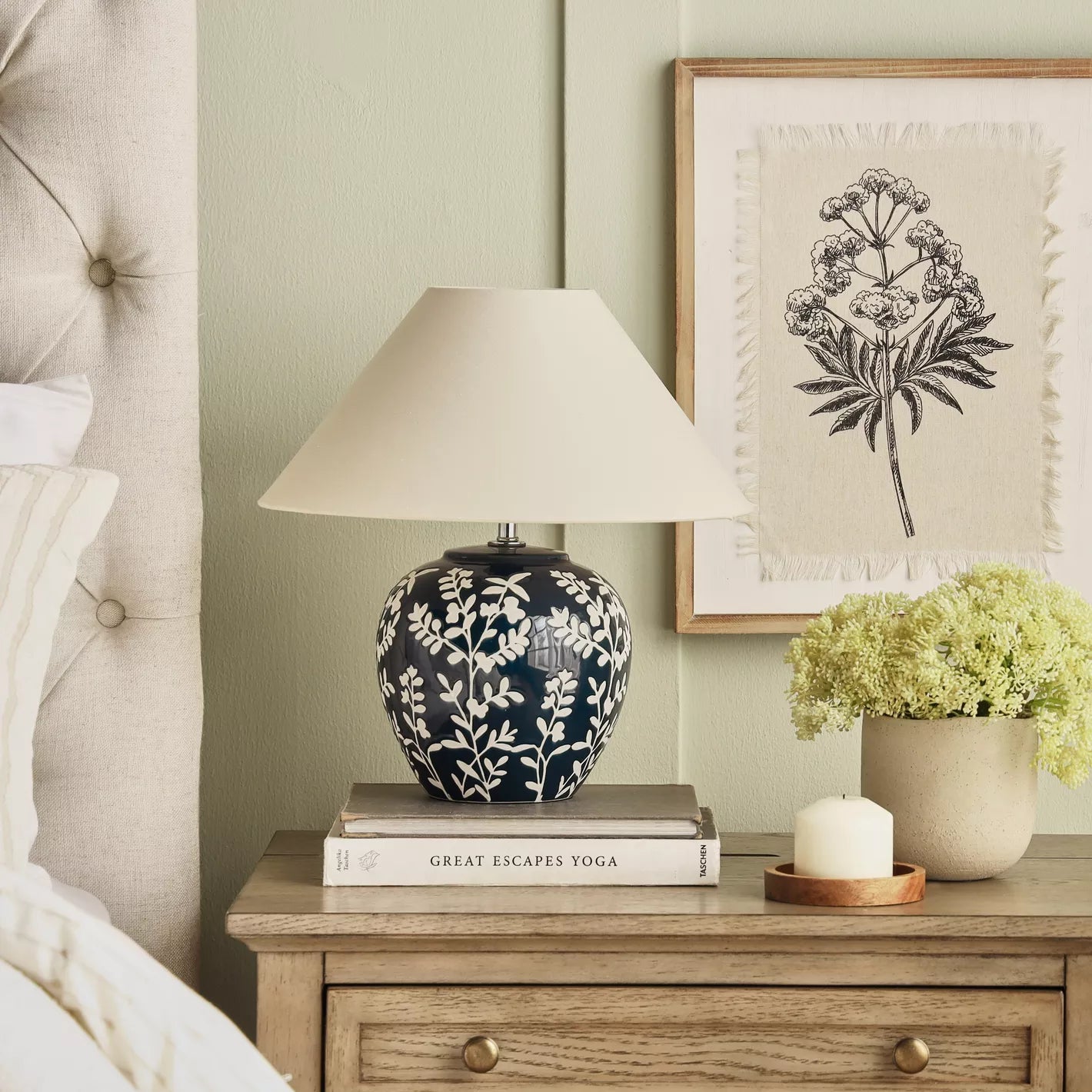 lunu Ceramic Table Lamp - 41 cm