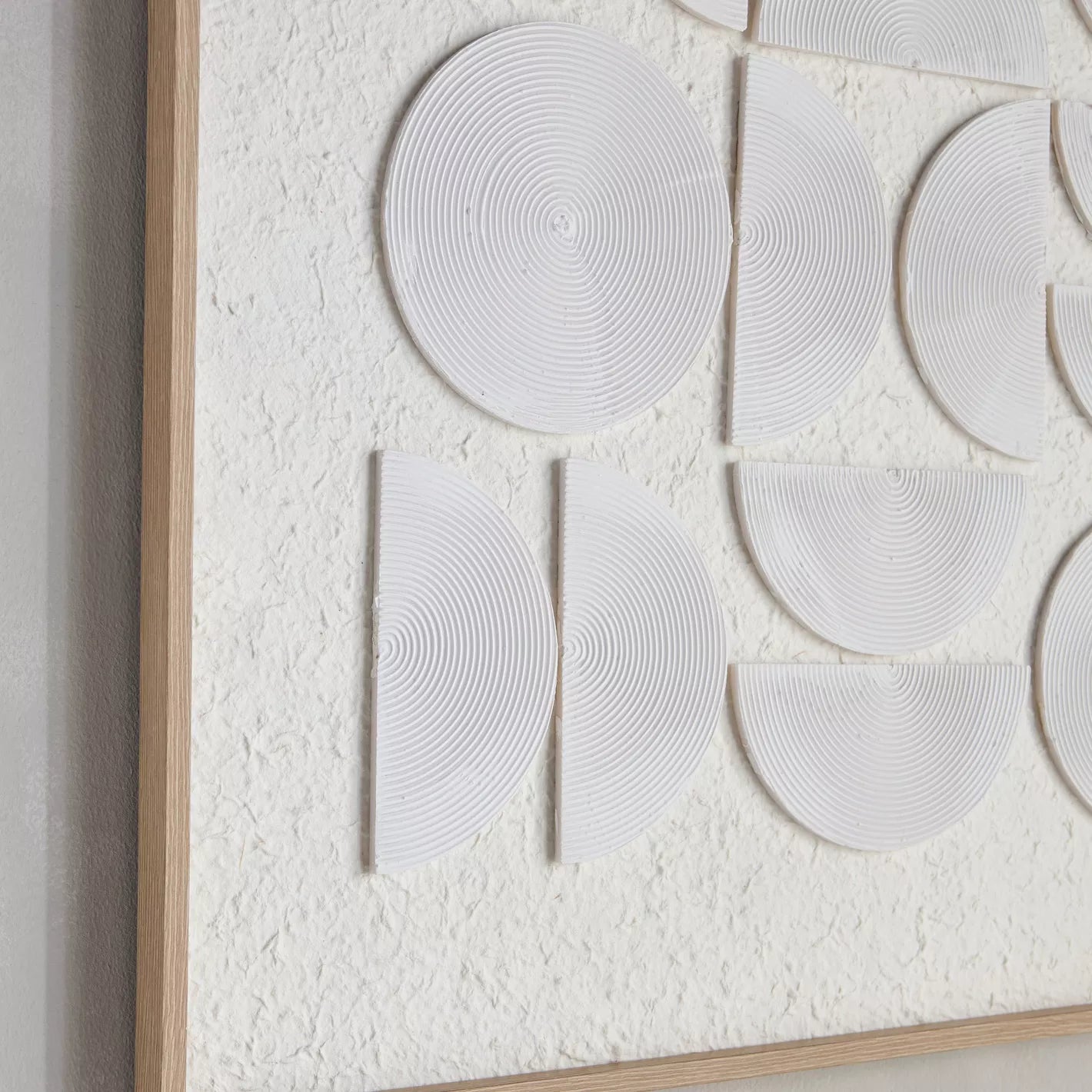 Greta 3D Framed Wall Art - 80x80 cm