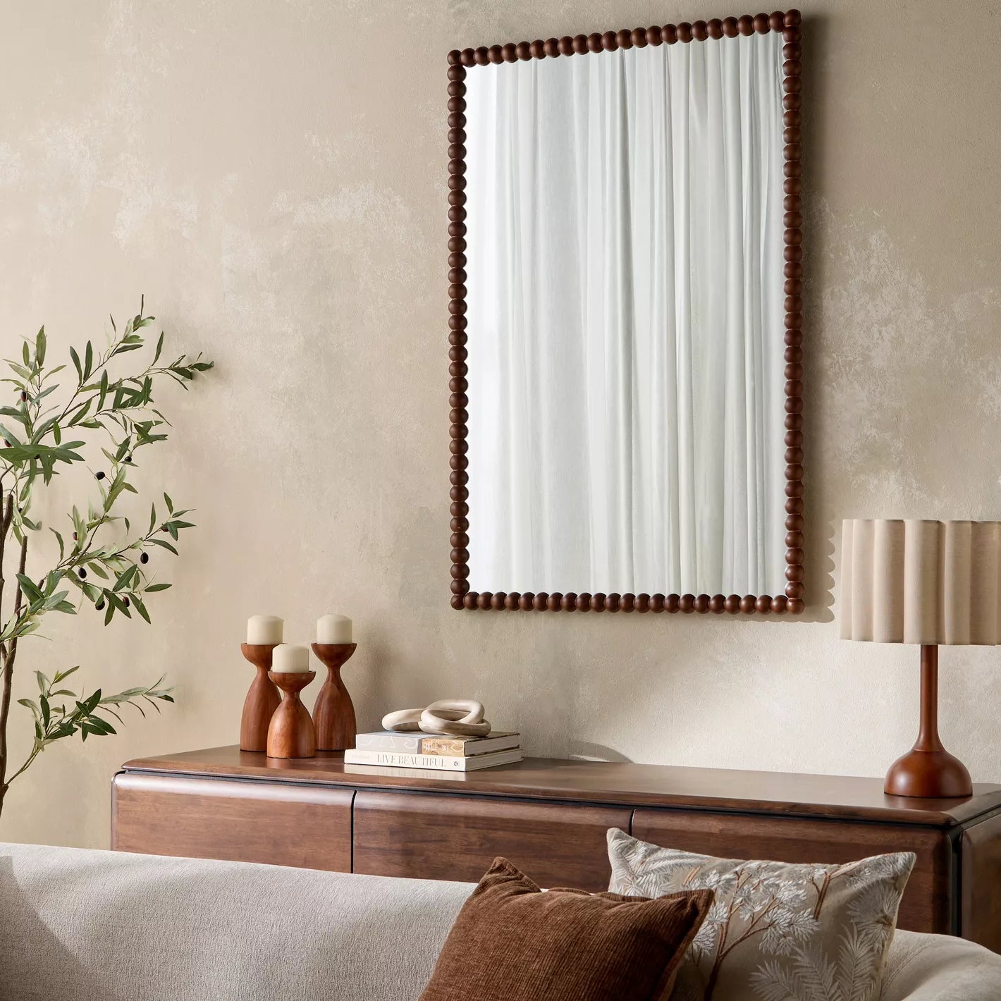 Nodi Wall Mirror - 120x80 cm