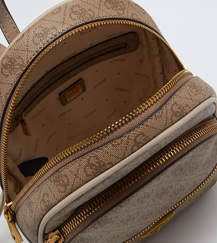 GUESS MANHATTAN Logo Detailed Backpack