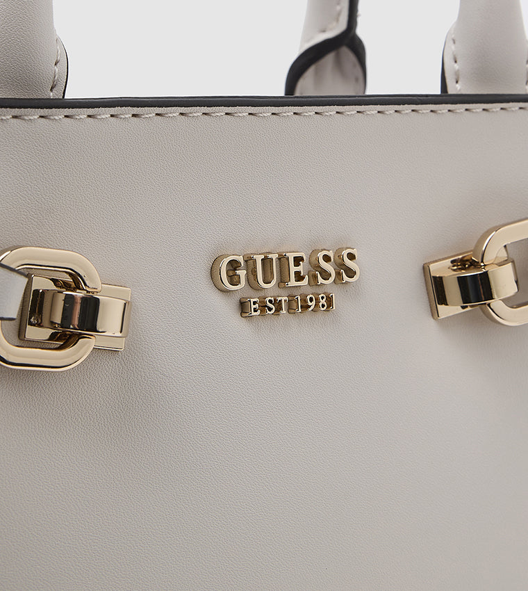 GUESS Logo Detail Zippered Mini Bag