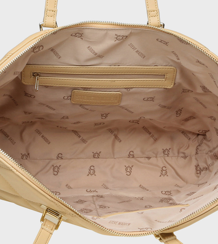 Steve Madden Logo Detail Puffer Tote Bag