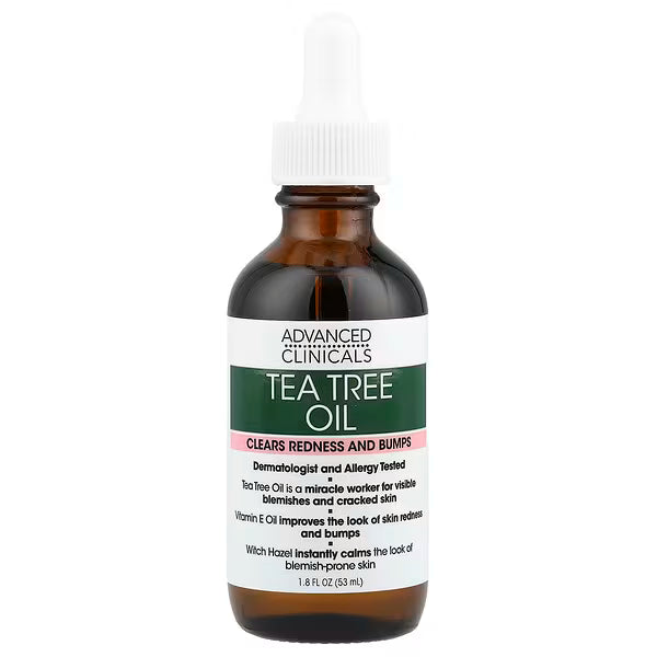 Advanced Clinicals, زيت شجرة الشاي، 1.8 أونصة سائلة (53 مل)