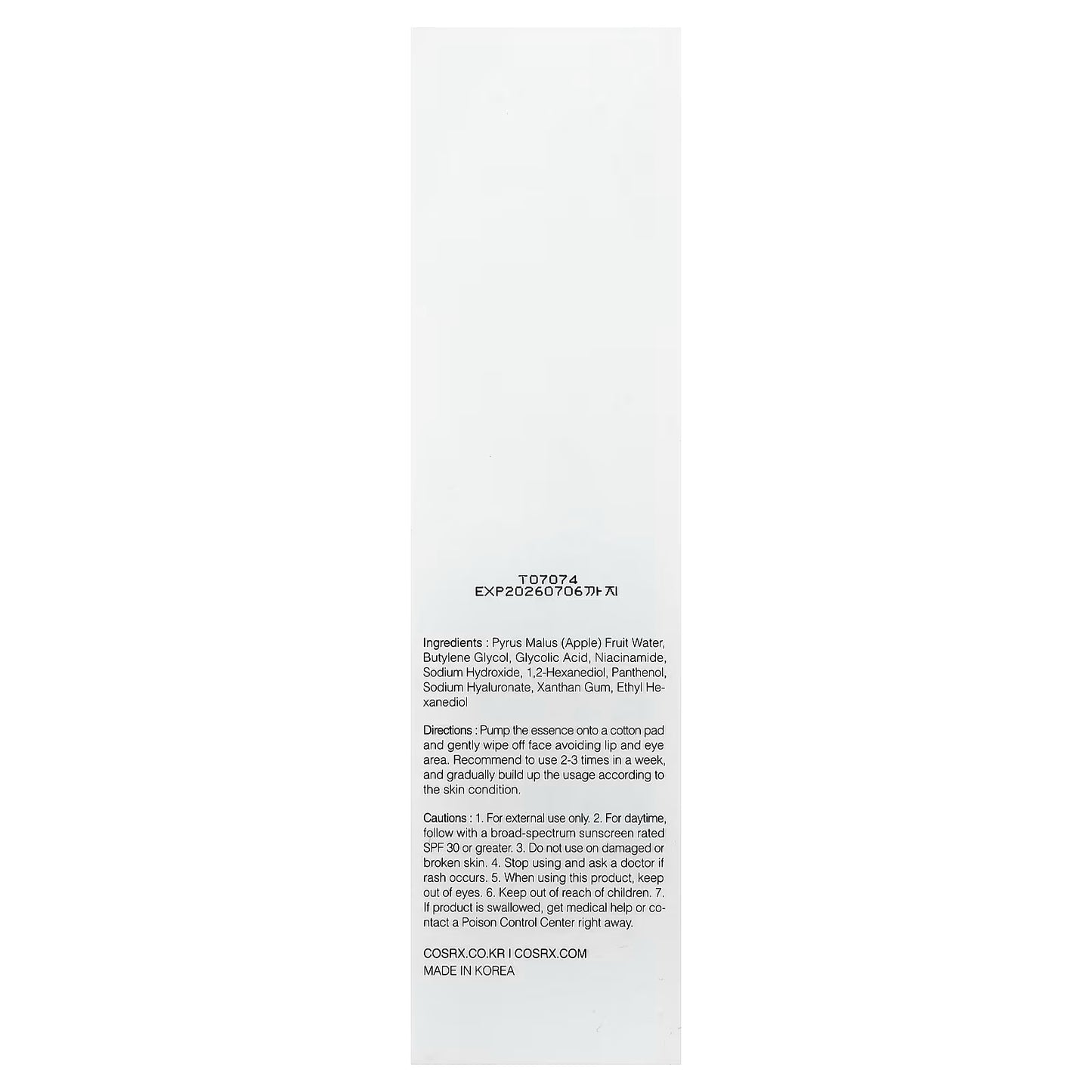 CosRx, AHA 7 Whitehead Power Liquid, 3.38 fl oz (100 ml)