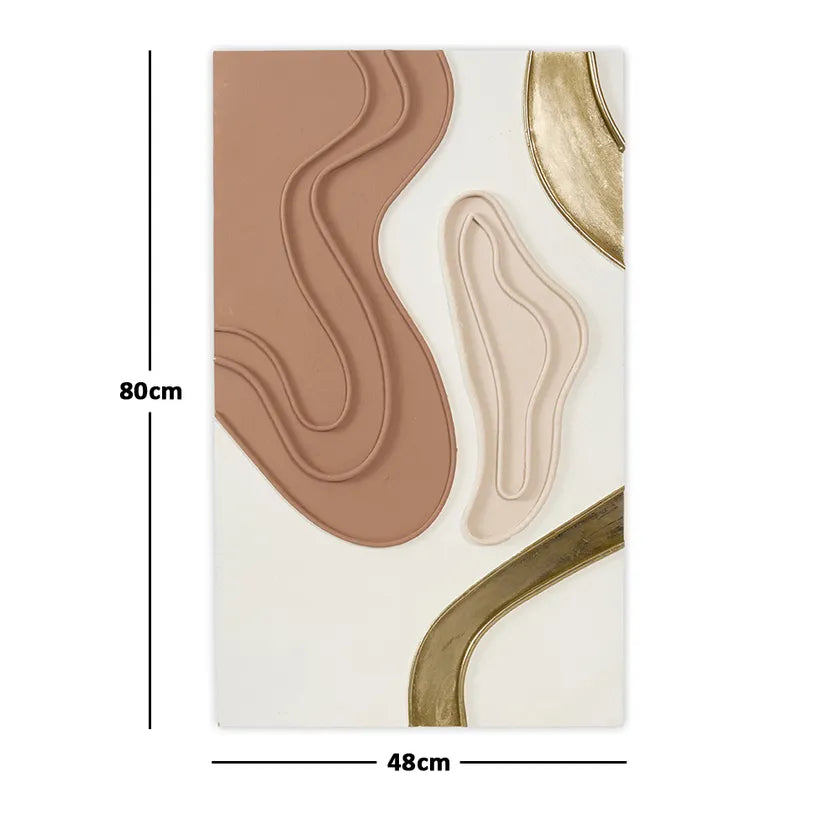 Lima Wall Decor, Multicolor - 48x80 cm