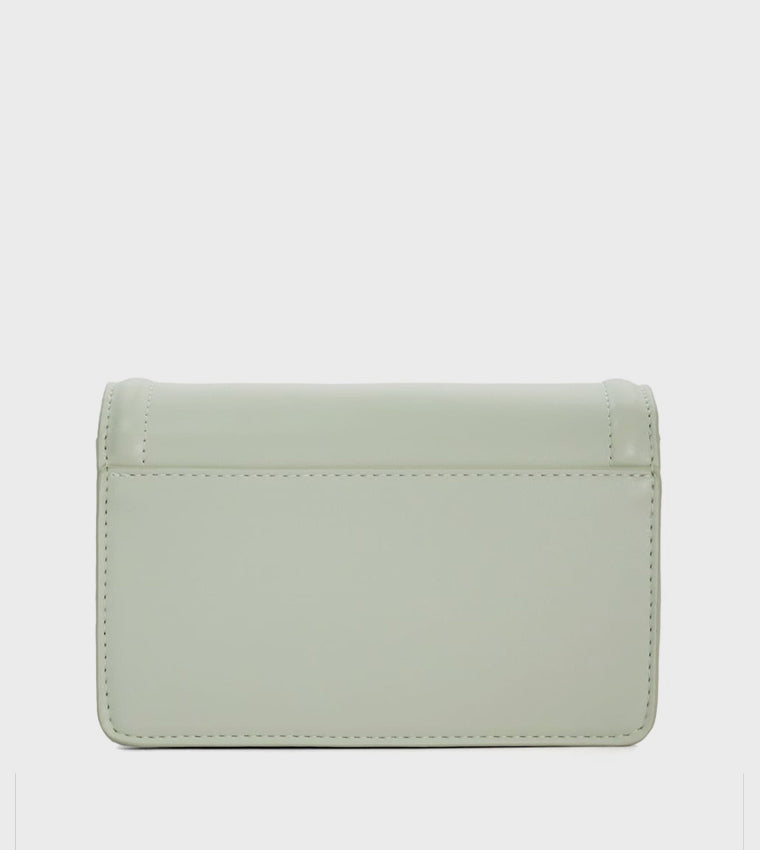 Dune London Color Block Raffia Shoulder Bag