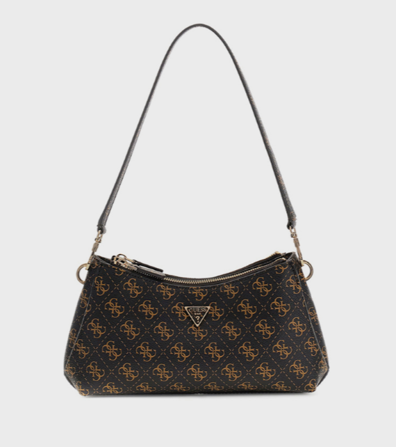 Guess NOELLE II Logo Patterned Shoulder Bag