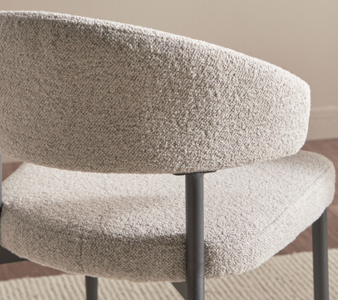 dina Fabric Dining Chair