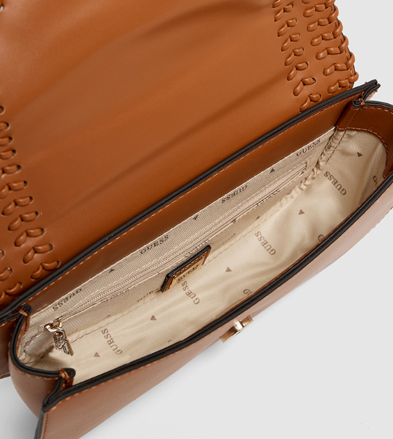 Guess TATUM Logo Detail Convertible Crossbody Bag
