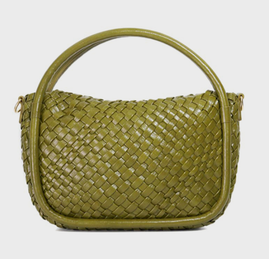 Dune London DINIDELIBERATE Braided Top-Handle Bag