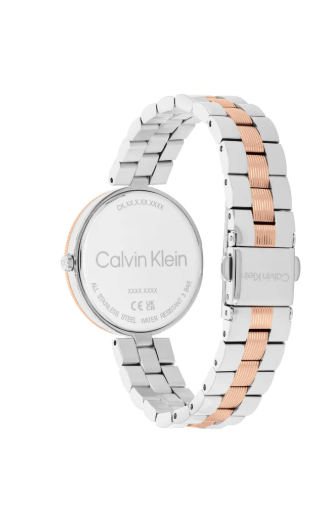 CALVIN KLEIN Analogue Watch with Steel Bracelet