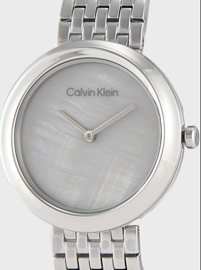 CALVIN KLEIN Analogue Watch with Steel Bracelet