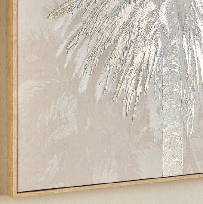 idora Framed Canvas Wall Art - 83x83 cm