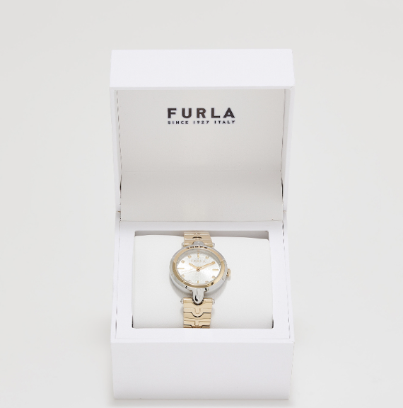 Furla ARCH-BAR Stone Embellished Analog Watch