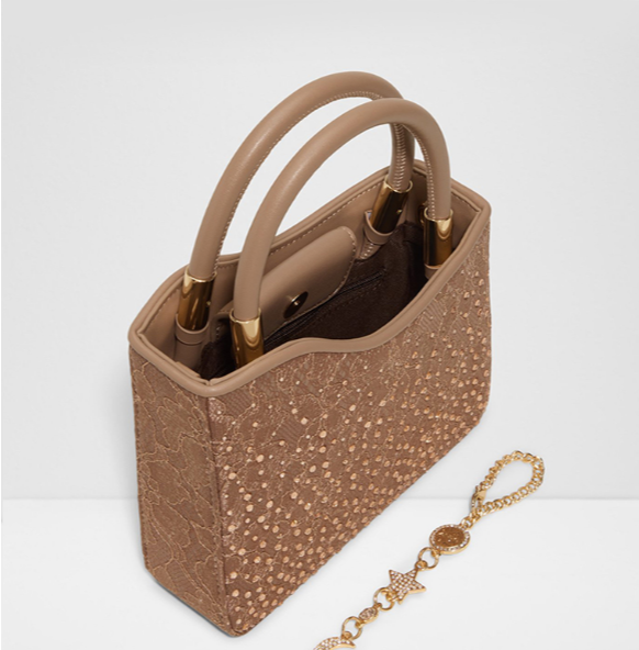 Aldo SUNLACE Embellished Top Handle Bag