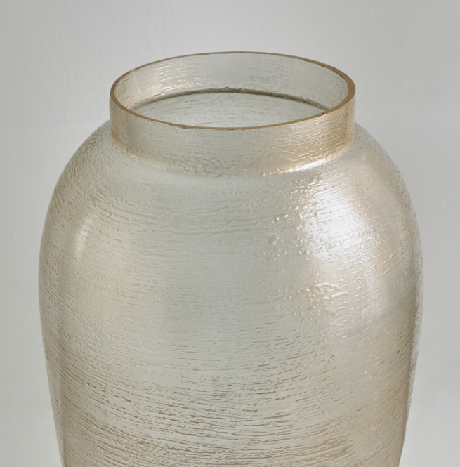 atima Gildian Glass Floor Vase - 75 cm