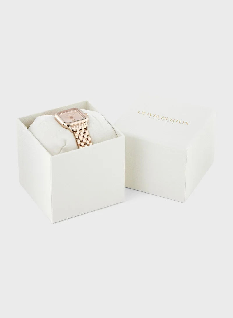 OLIVIA BURTON Classic Grosvenor Analog Watch