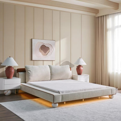 غرفة نوم جودسون، 5 قطع، 180×200 سم، أبيض عاجي 