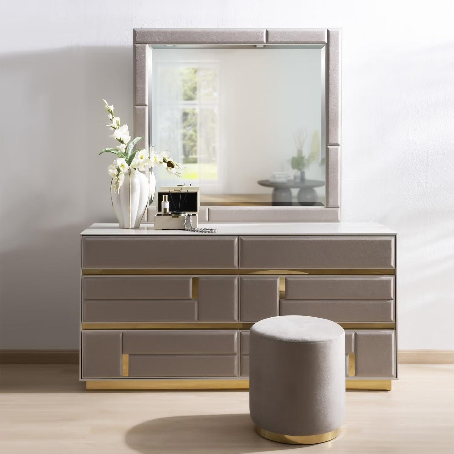 Wave 6 pc bedroom set 180x200 cm