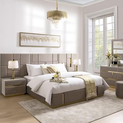 Wave 6 pc bedroom set 180x200 cm