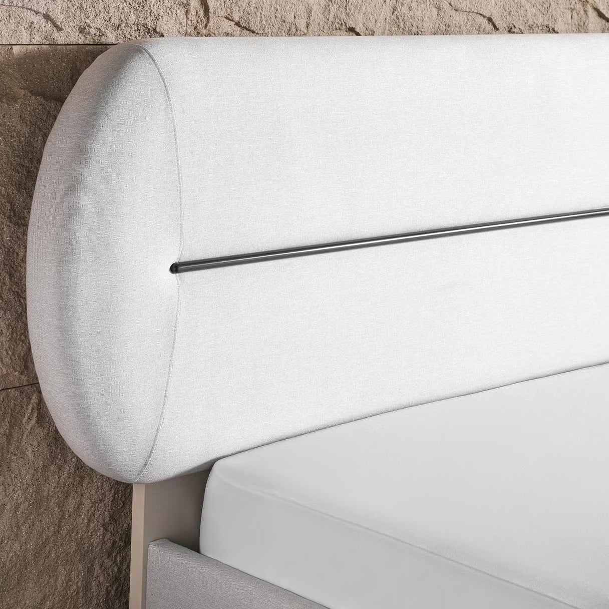 Rielly 6 pc bedroom set 180x200 cm - matte grey