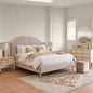Riyah 6 pc bedroom set 180x200 cm - matt beige
