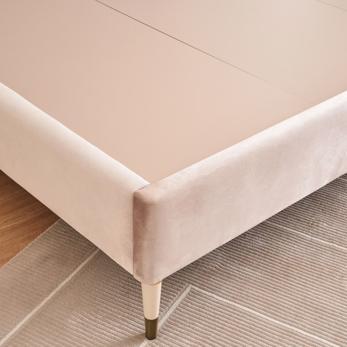 Riyah 6 pc bedroom set 180x200 cm - matt beige