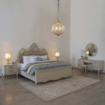 Vintage 6 pc bedroom set 200x200 cm