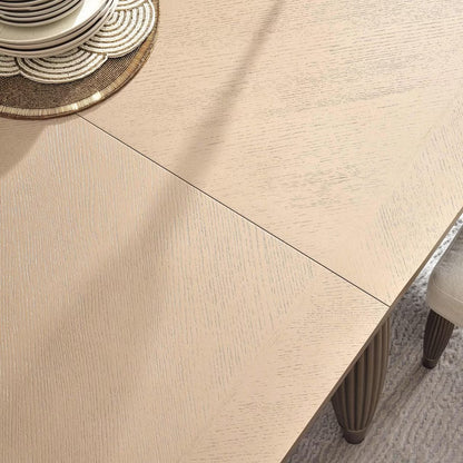 Yucerne 1+10 dining set - champagne