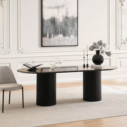 طقم طعام فيرا 1+8 مقاعد مع كراسي تشاسلر 