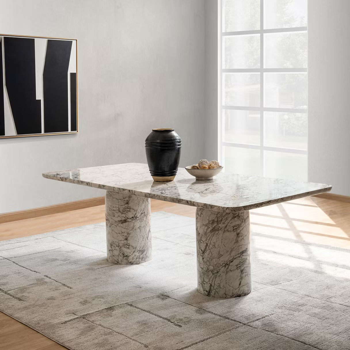 Bellish 1+8 seater dining set with Corina chairs package