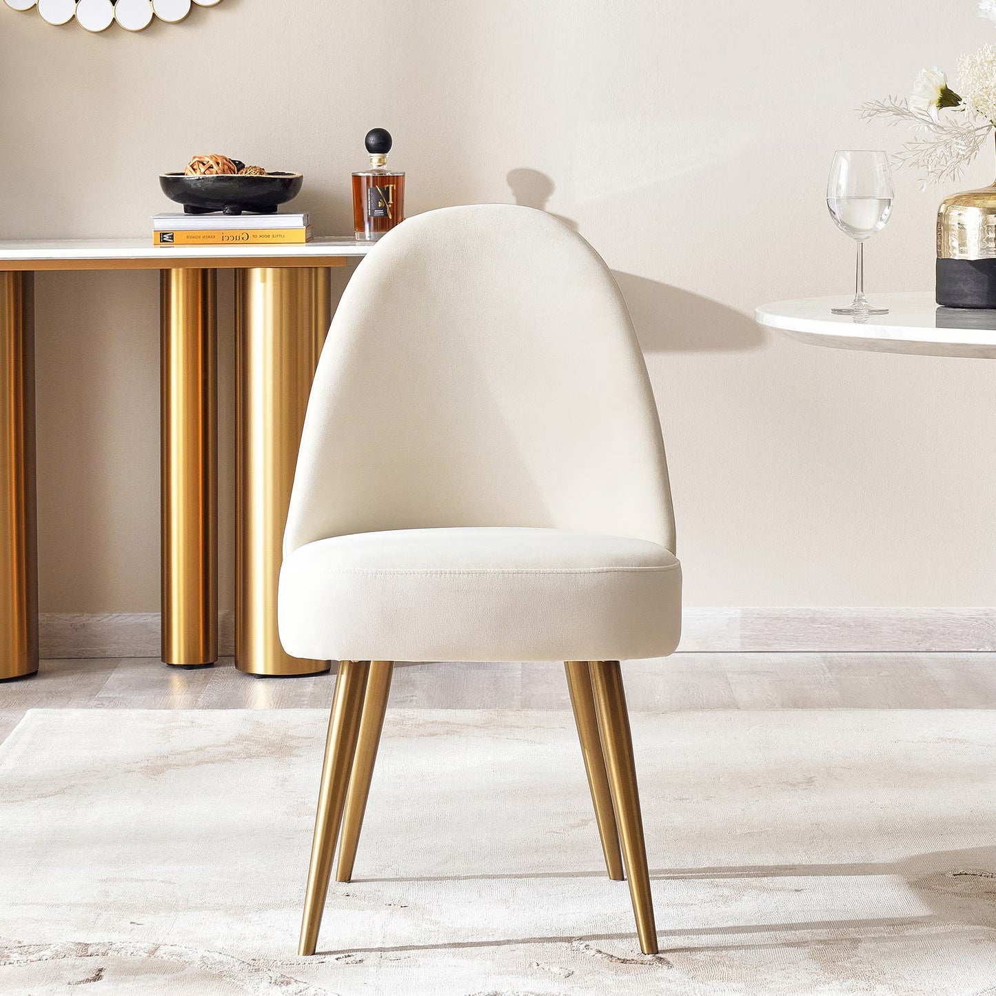 Gerone 1+8 dining set with gerone chairs package