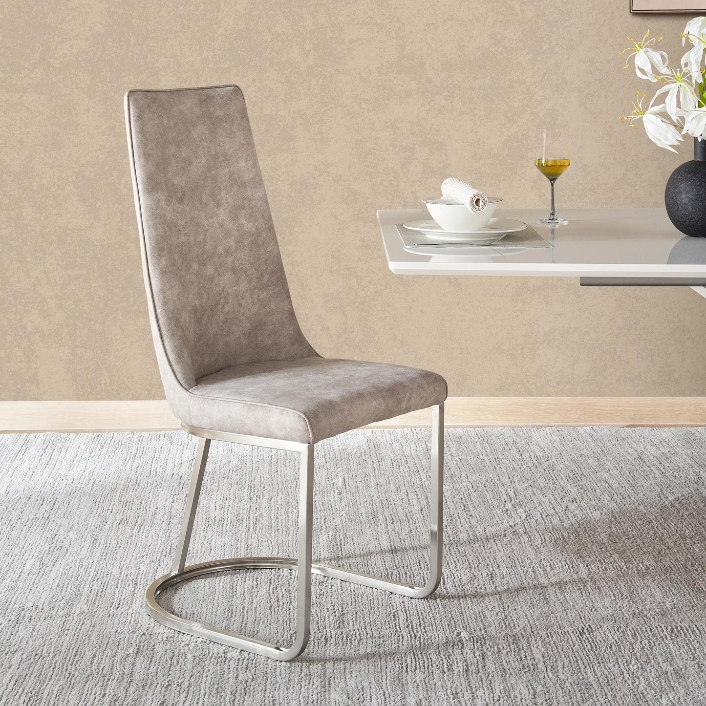 طقم طعام كروزي 1+10 مقاعد مع مجموعة كراسي كروزي 