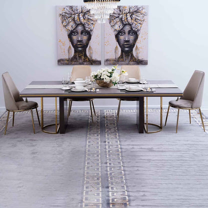 Briton 1+10 dining set with beatrix chairs package