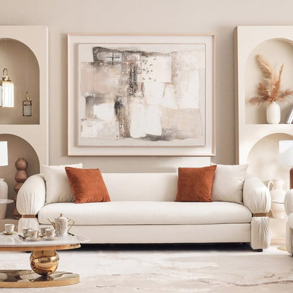 Arna 4 seater sofa - beige