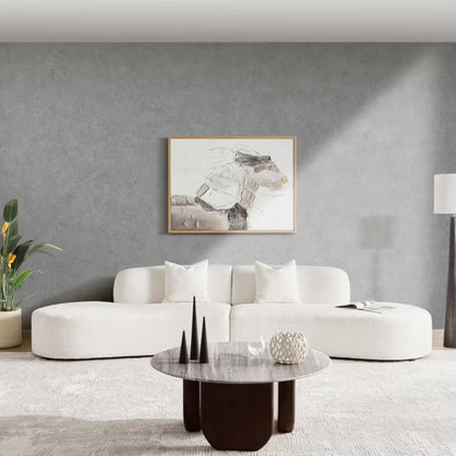 أريكة أندير 4 مقاعد - كريمي 