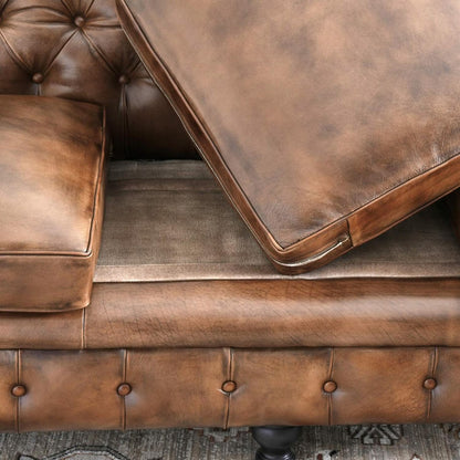 Amta 2 seater sofa - brown