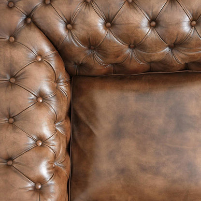 Amta 2 seater sofa - brown