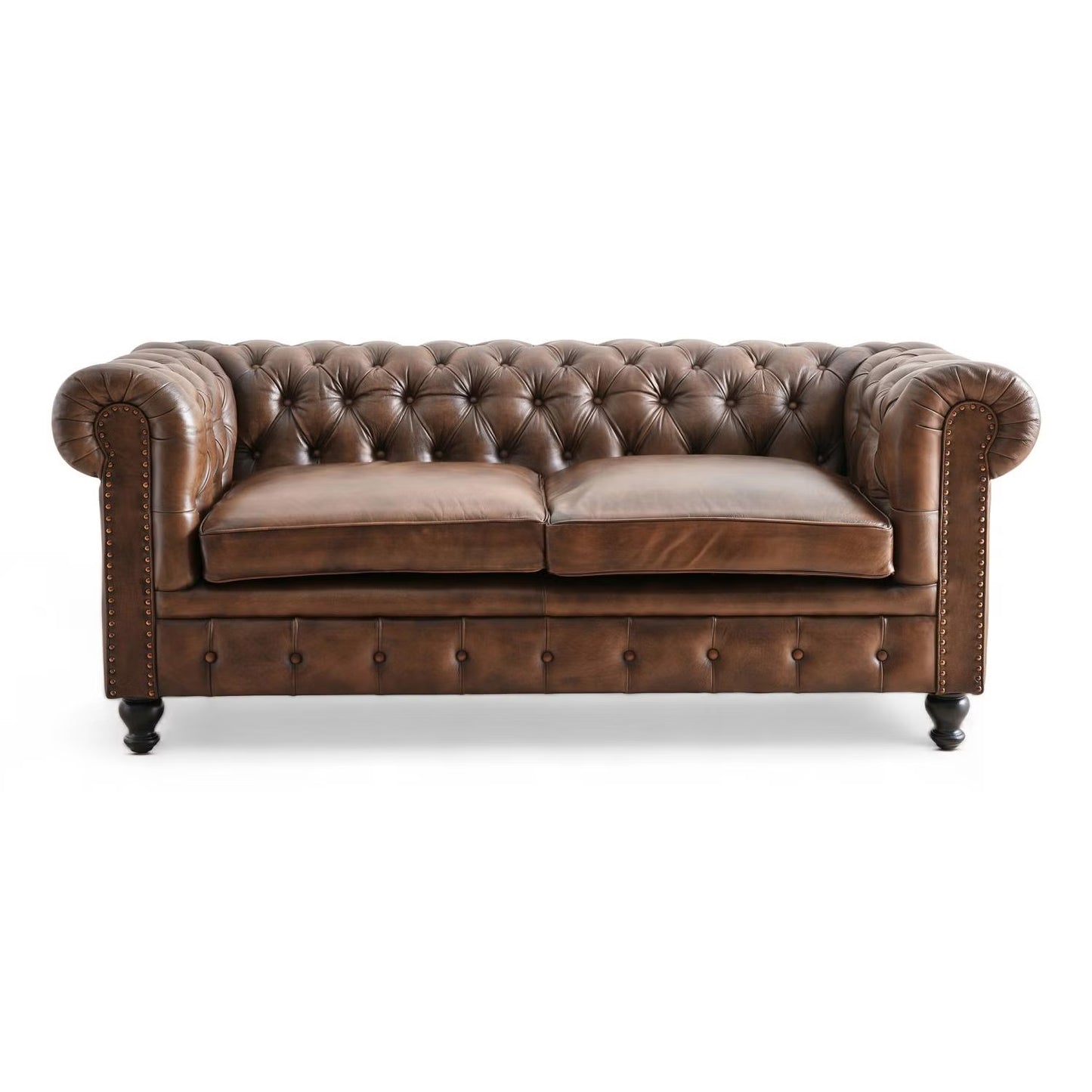 Amta 2 seater sofa - brown