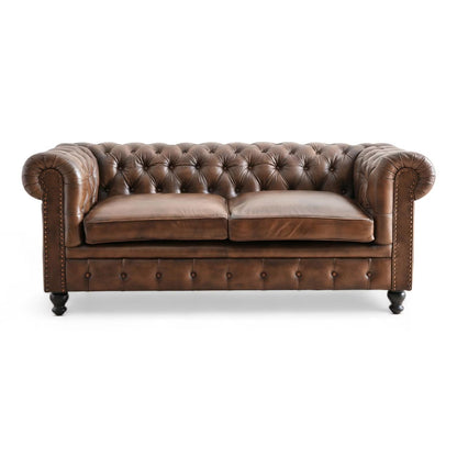 Amta 2 seater sofa - brown