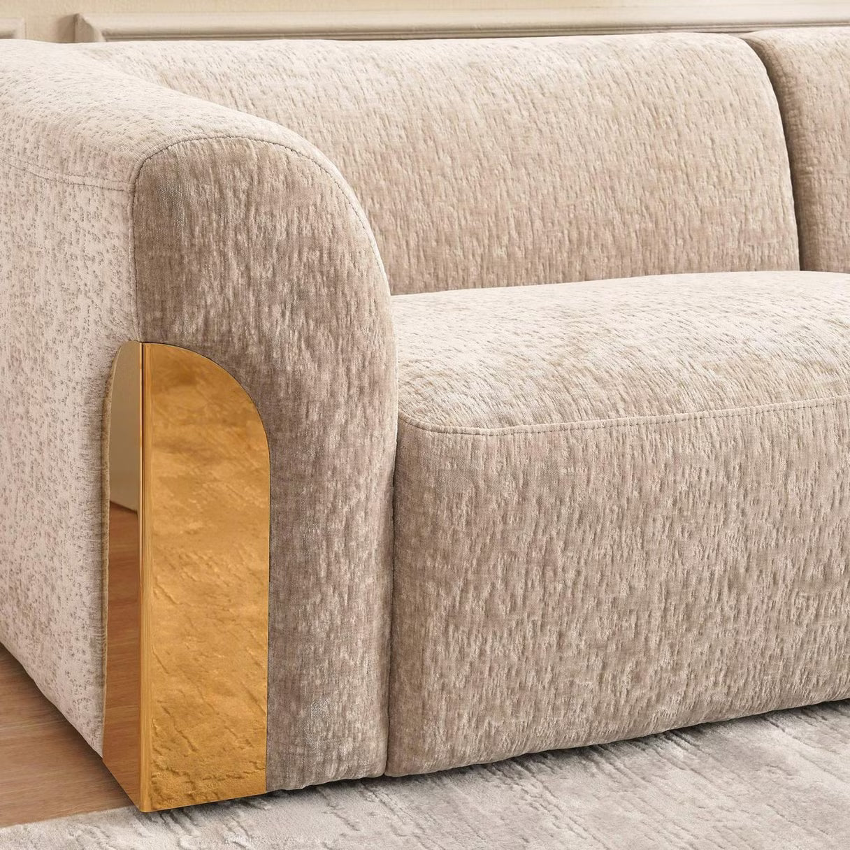 Centos 3 seater sofa - beige