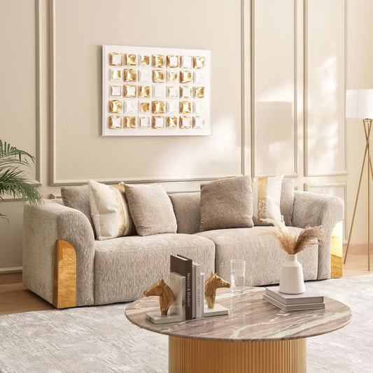 Centos 3 seater sofa - beige