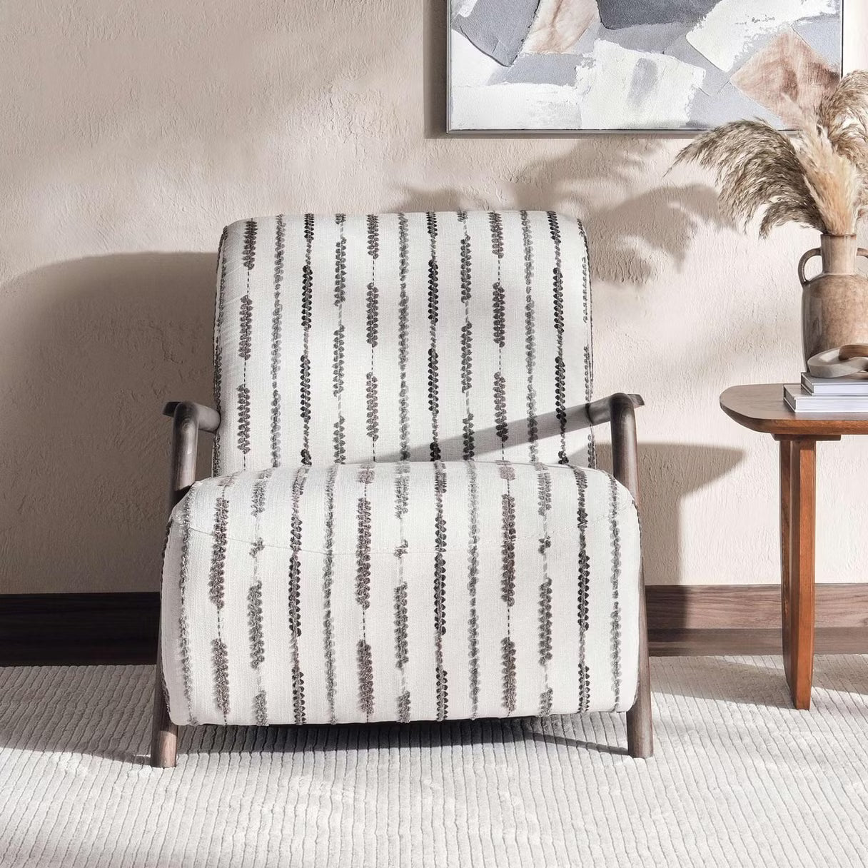 أريكة تينو ذات المقعد الواحد - كريمي 