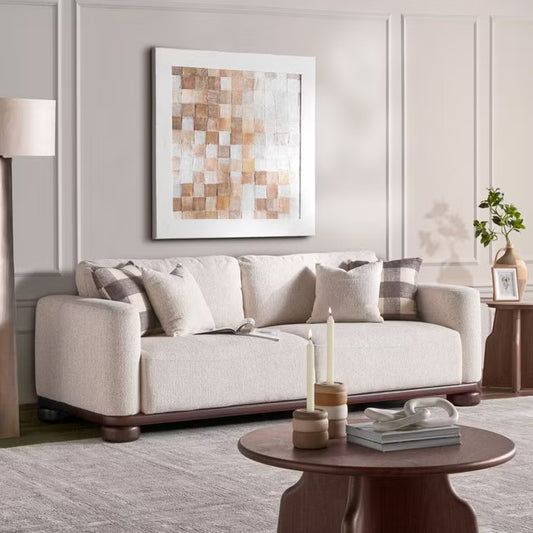 Raak 3 seater sofa - white