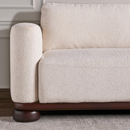 أريكة راك بثلاثة مقاعد - بيضاء 