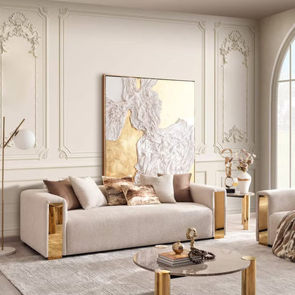 أريكة بانون 4 مقاعد - كريمي 